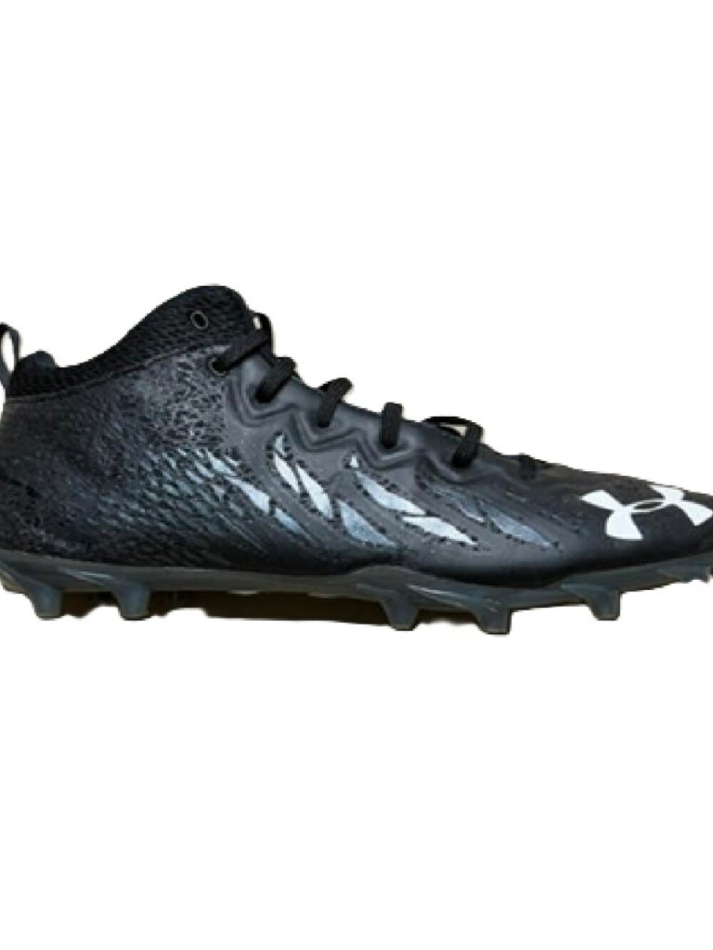 Under Armour Spotlight Select Mid MC Football Cleats Black US 14 BM1